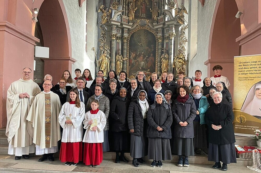 Gruppenfoto am Ende des Festgottesdiensts