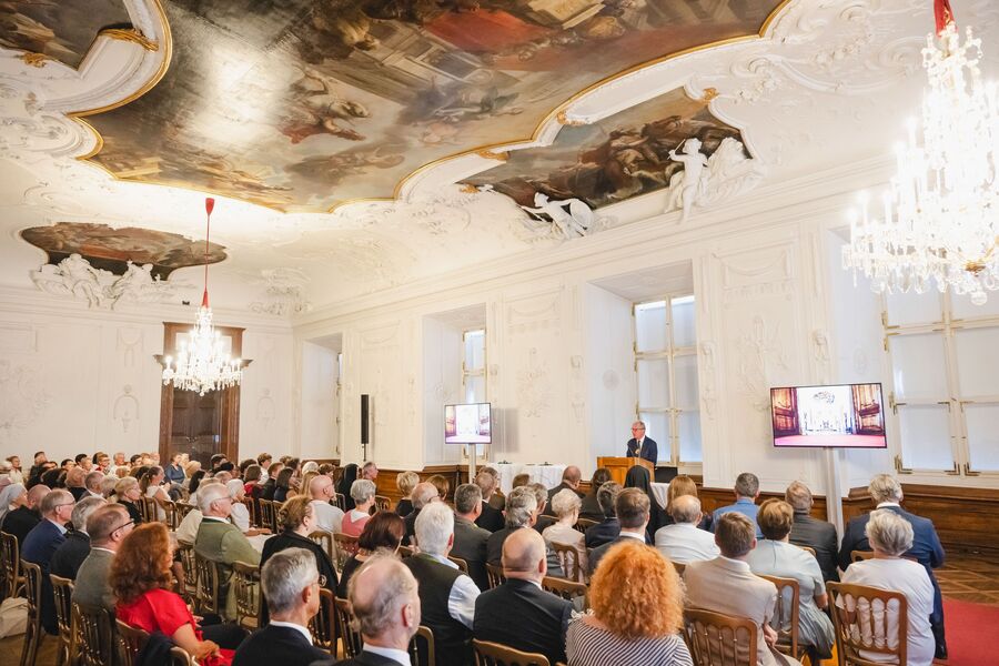 Der Salzburger Landeshauptmann Wilfried Haslauer betonte die christliche und weltliche Bedeutung von Erentrudis.