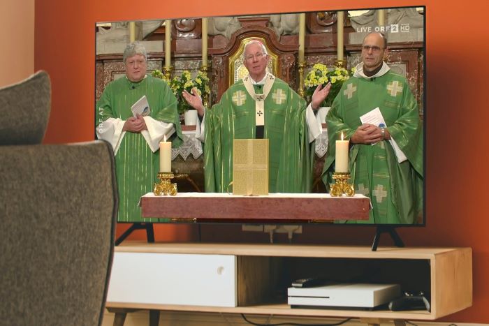 Festgottesdienst live im TV: Erzbischof Lackner erinnerte in seiner Predigt an den Ordensgründer Johannes von Gott, der dazu aufrief, Gutes gut zu tun.