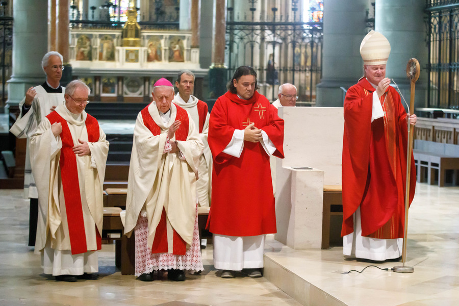 Besonders berührend: Der feierliche Schlusssegen, den die drei Bischöfe gemeinsam spendeten.