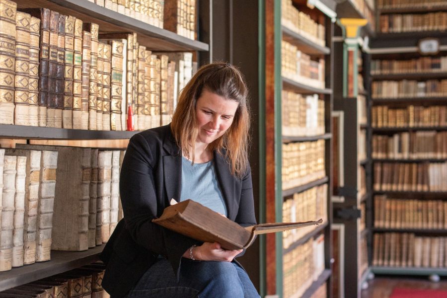 Minoriten-Bibliothek Irene / ÖOK/Elisabeth Mayr-Wimmer