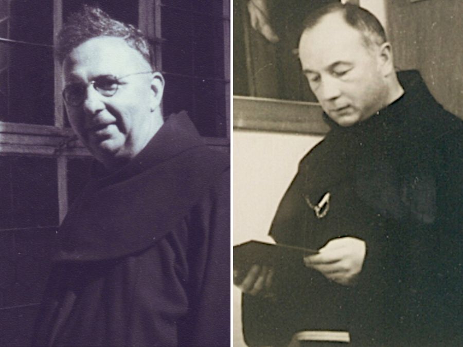 Die beiden Franziskaner Kapistran Pieller (li.) und Angelus Steinwender (re.) sind am 15. April 1945 in Stein an der Donau erschossen worden. Am 15. April 2025 findet ein Gottesdienst zu ihrem Gedenken statt. / OFM Austria Die beiden Franziskaner Kapistran Pieller (li.) und Angelus Steinwender (re.) sind am 15. April 1945 in Stein an der Donau erschossen worden. Am 15. April 2025 findet ein Gottesdienst zu ihrem Gedenken statt.