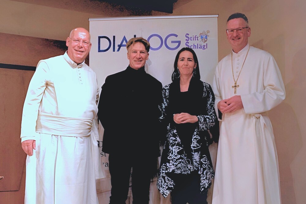 H. Philipp Reichling, Tobias Moretti, Alexandra Föderl-Schmid, Abt Lukas Dikany / Gahleitner/Tips H. Philipp Reichling, Tobias Moretti, Alexandra Föderl-Schmid, Abt Lukas Dikany