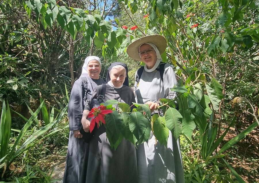 Die Benediktinerinnen der Anbetung teilten in Madagaskar den Alltag der Schwestern vor Ort.