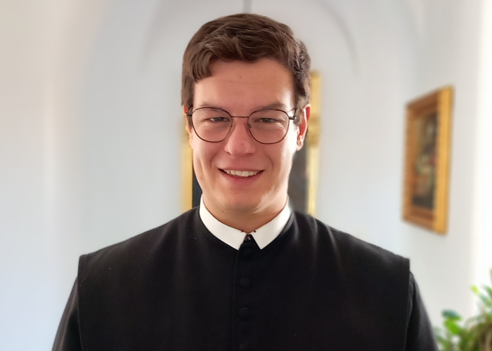 P. Christoph Fischer aus dem Stift Seitenstetten wird am 23. April zum Priester geweiht.