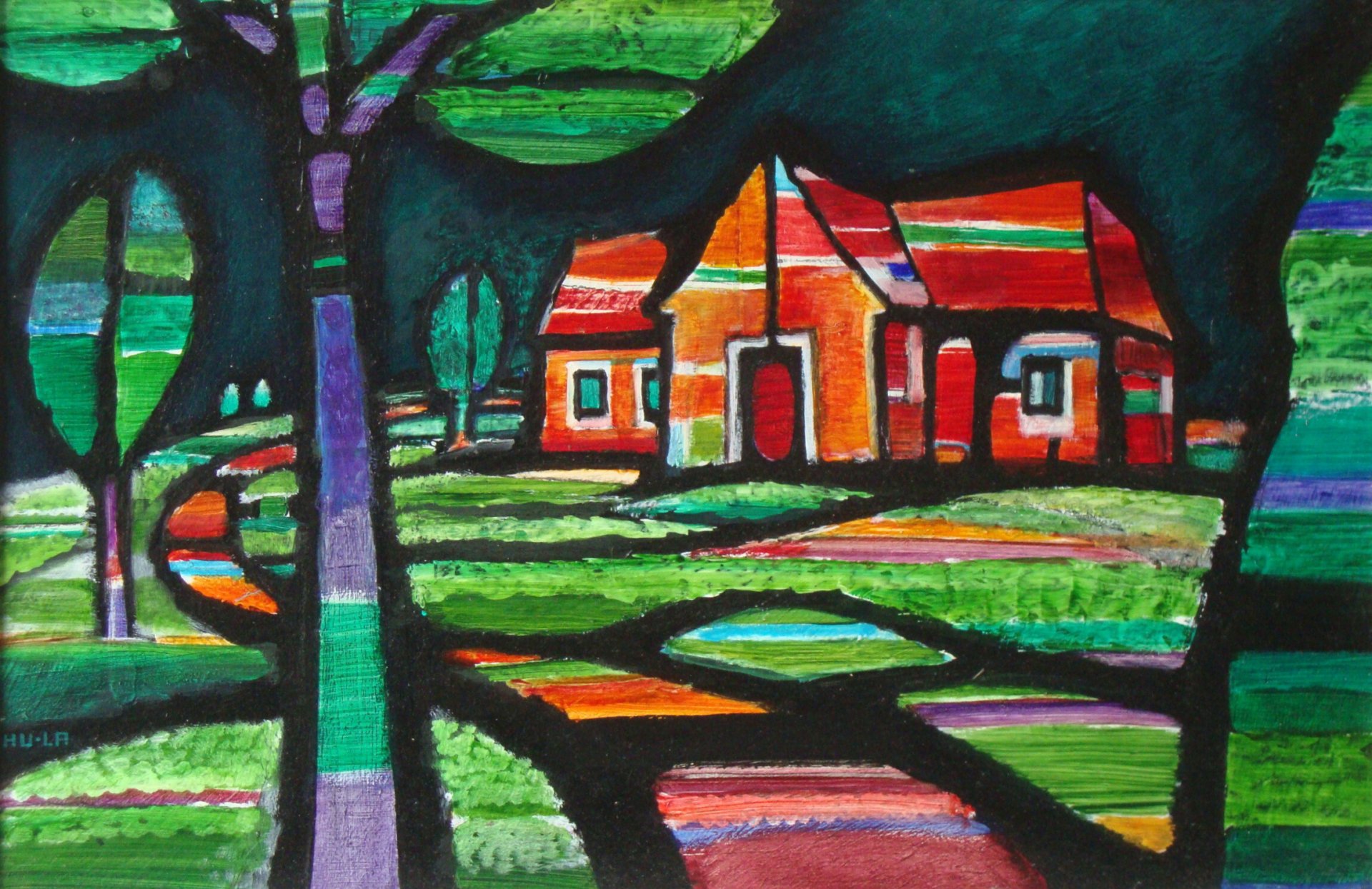 Auf dem Weg nach Hause / Gottfried Hula Auf dem Weg nach Hause