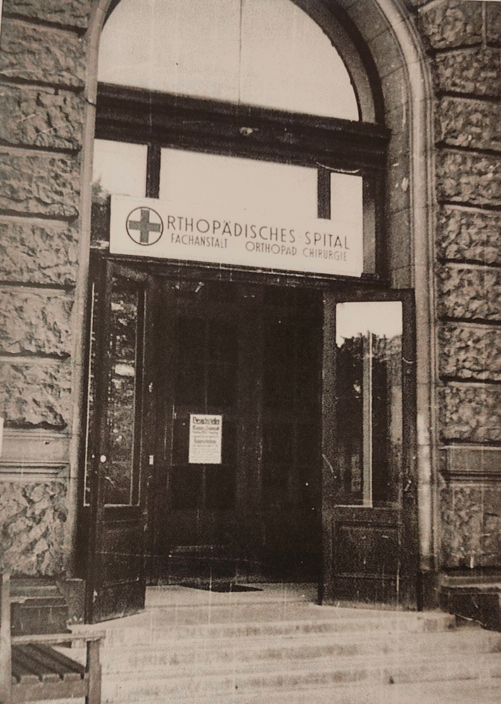 Eingang in das Notquartier in der Hofburg / © Orthopädisches Spital Speising Eingang in das Notquartier in der Hofburg